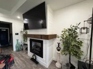 Custom Cypress Mantles Installation in Jonesboro