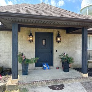 Porch Post Repair in Trumann